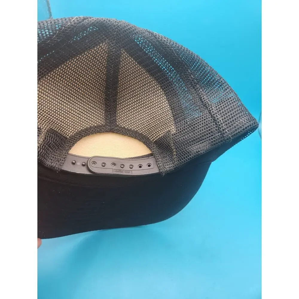 Vtg Aley Body Shop Snapback trucker hat cap wichita mesh